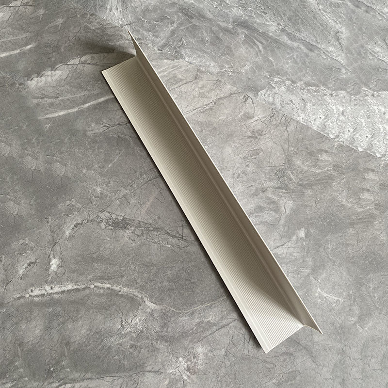 Anchura 40*40m m del ajuste de la esquina del borde del panel de pared del PVC 30*30m m 25*25m m